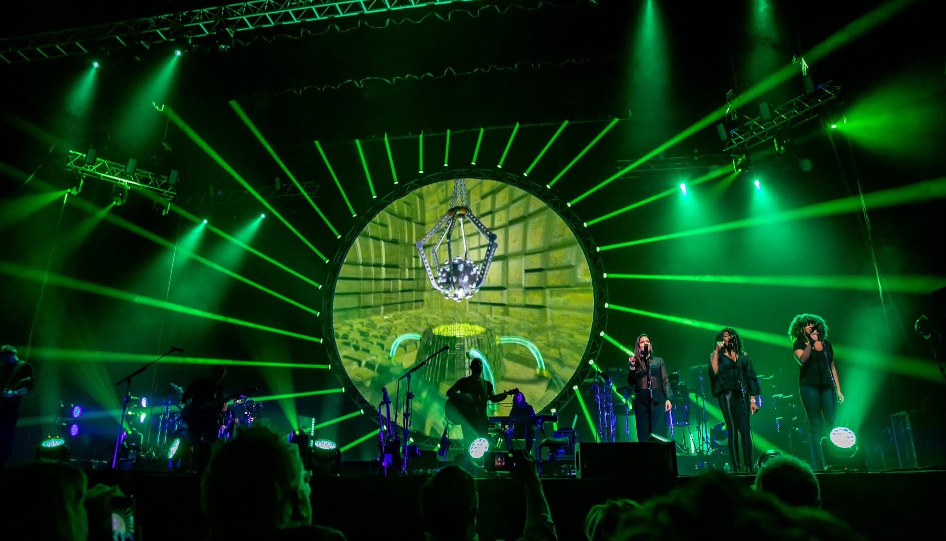 Concert night at the LECOM Event Center