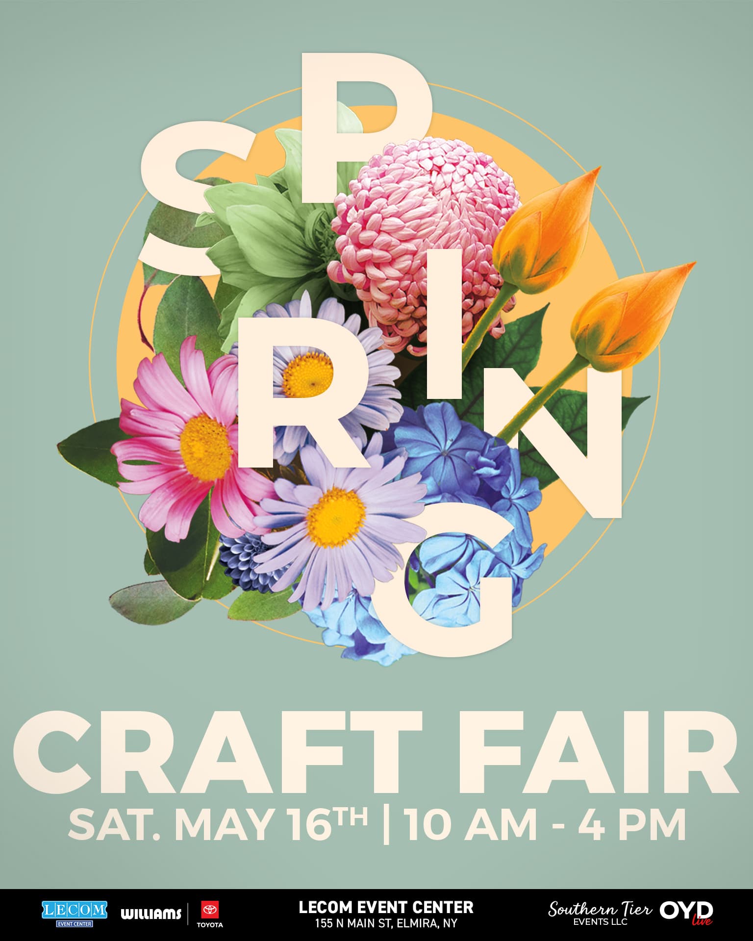 Spring craft fair vendors at the arena