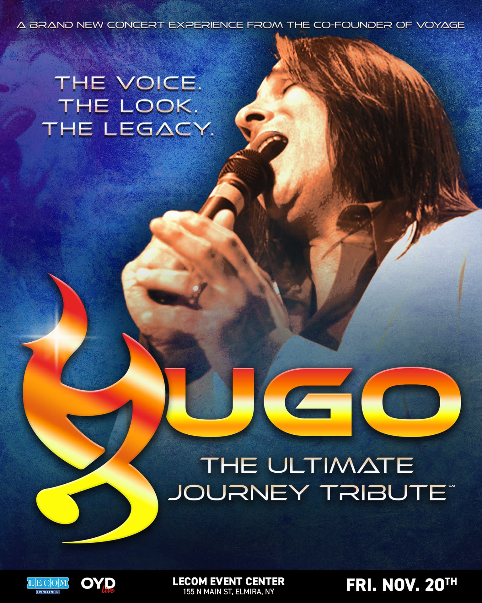 Hugo — The Ultimate Journey Tribute, live at LECOM Event Center