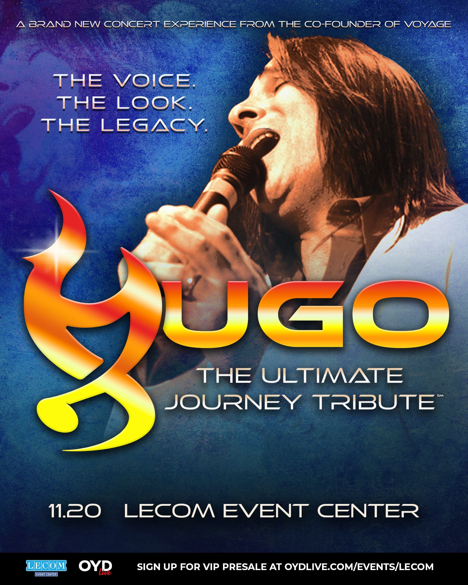 Hugo — The Ultimate Journey Tribute, live at LECOM Event Center
