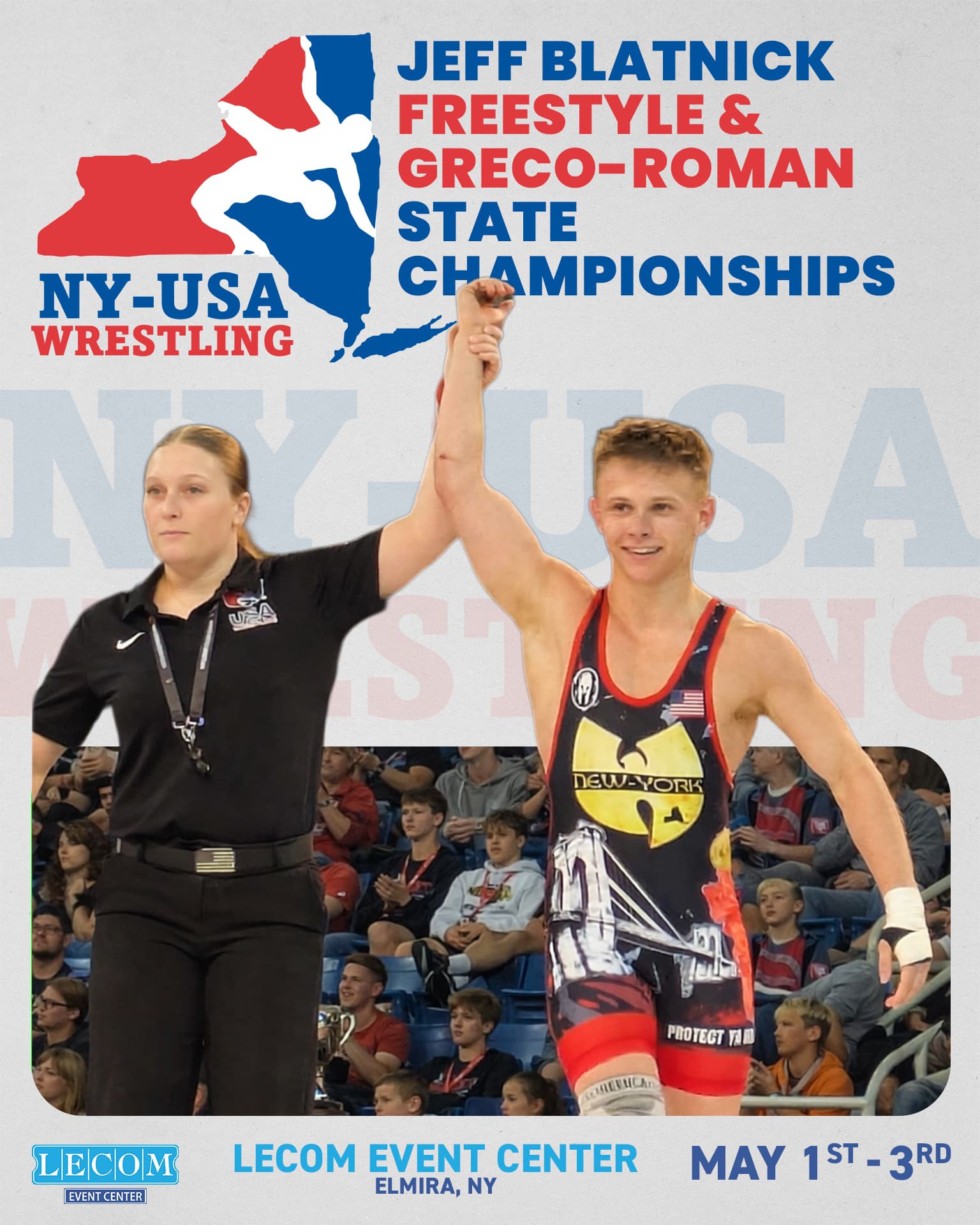 Jeff Blatnick NY State Wrestling Championships
