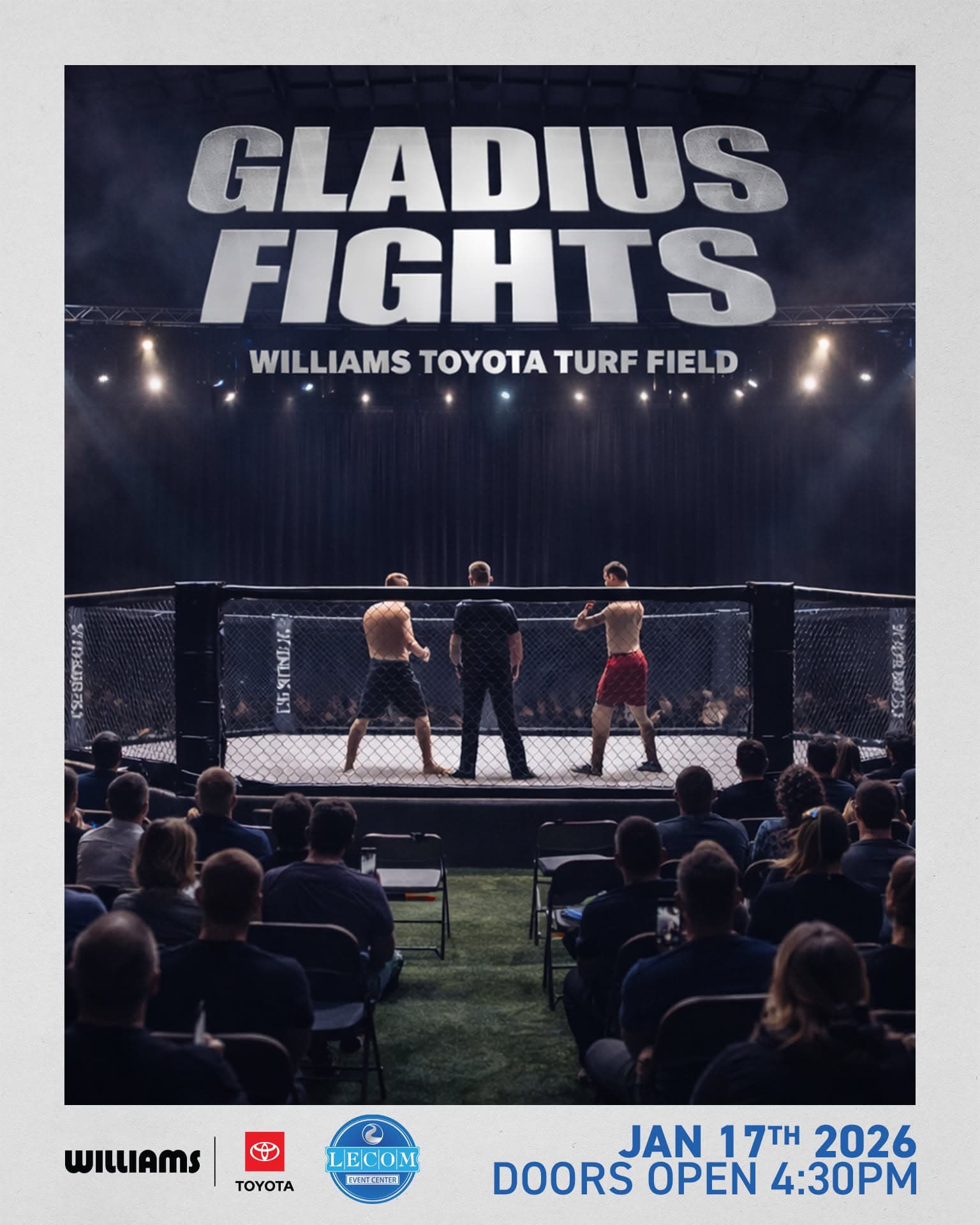 Gladius Fights at LECOM Event Center — event poster