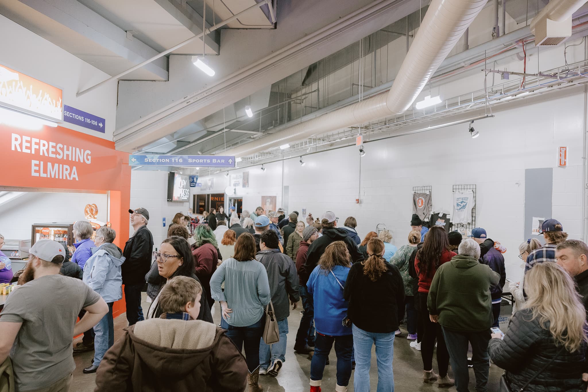 Event night crowd at LECOM Event Center
